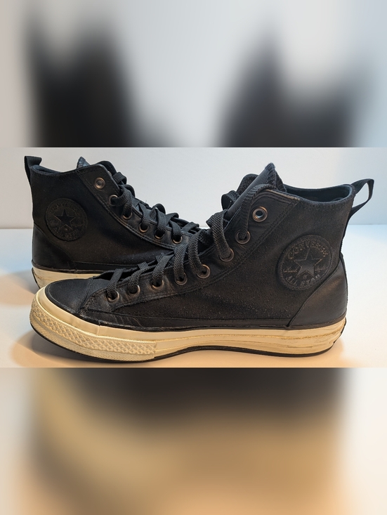 Converse All Stars Other - Haven x Converse Chuck 70 High Black Egret Size 8 Approx Leather High Top